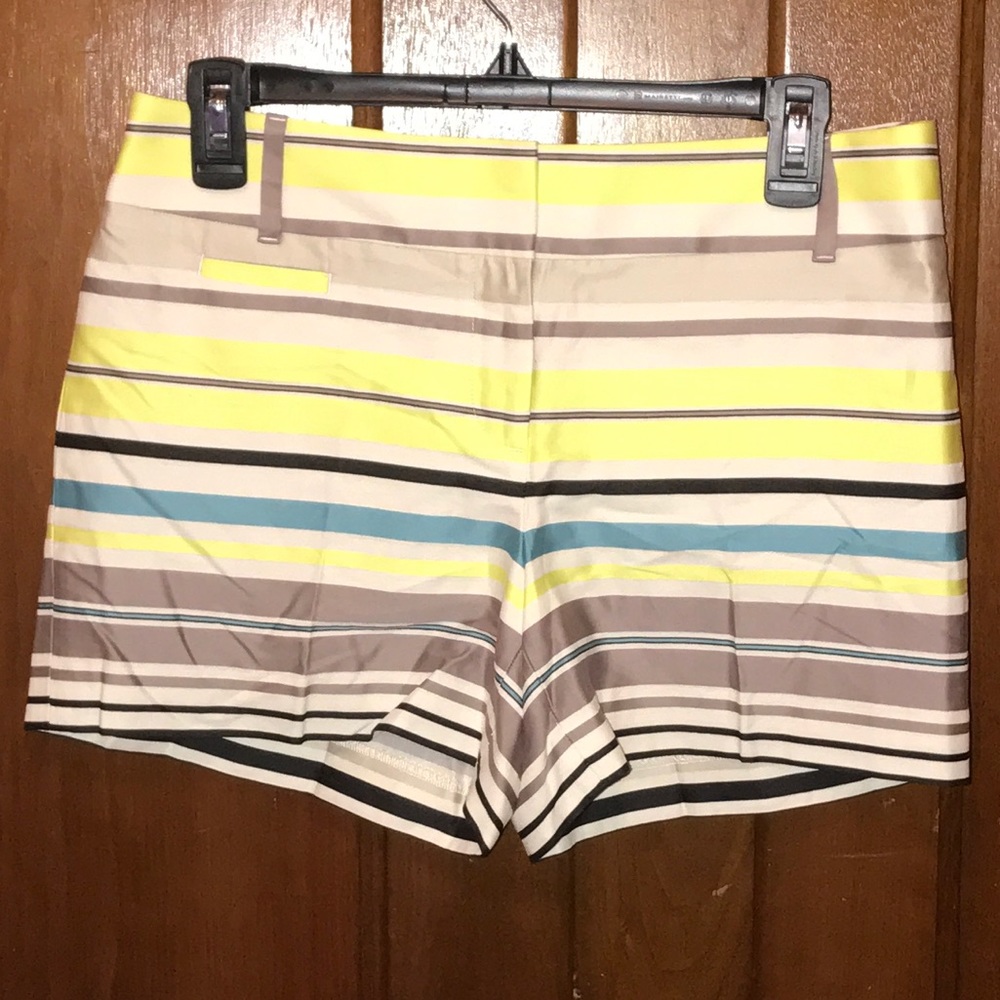 LOFT Multicolored Riviera Shorts Size 0